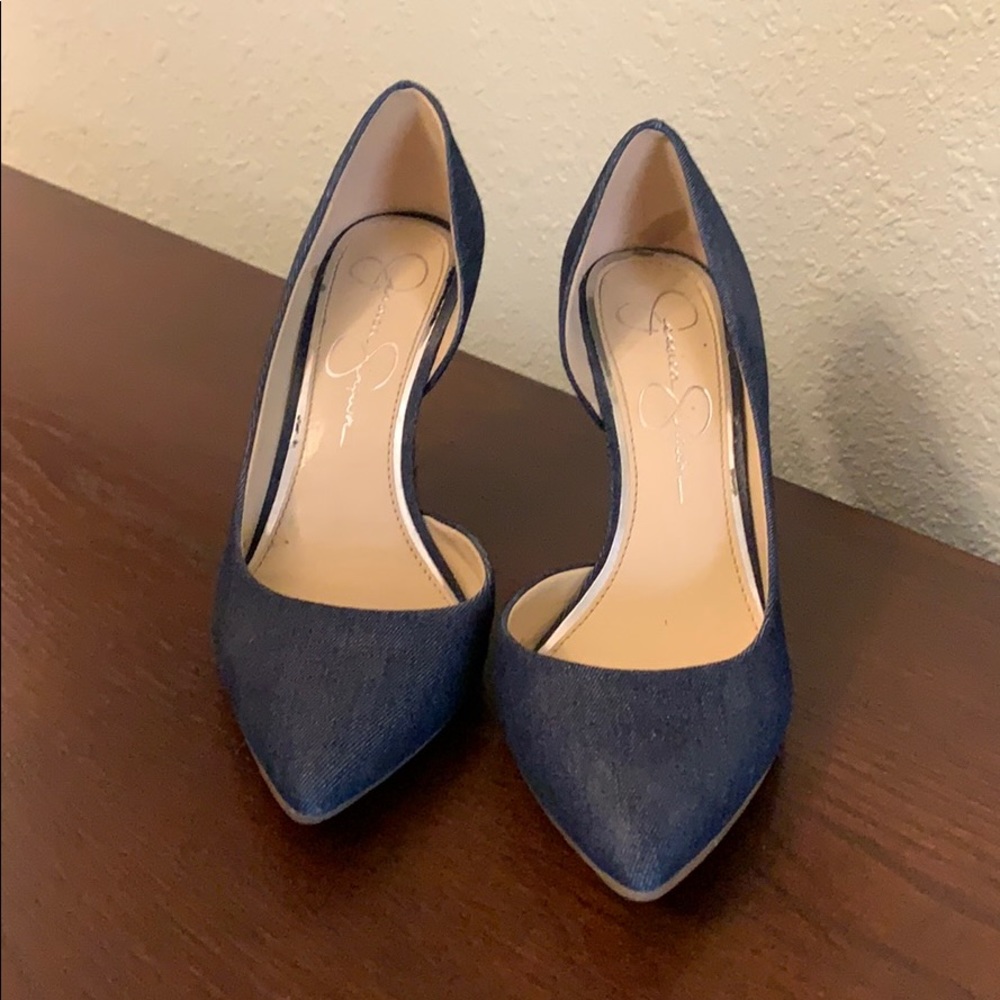 Jessica Simpson Jean Stilettos